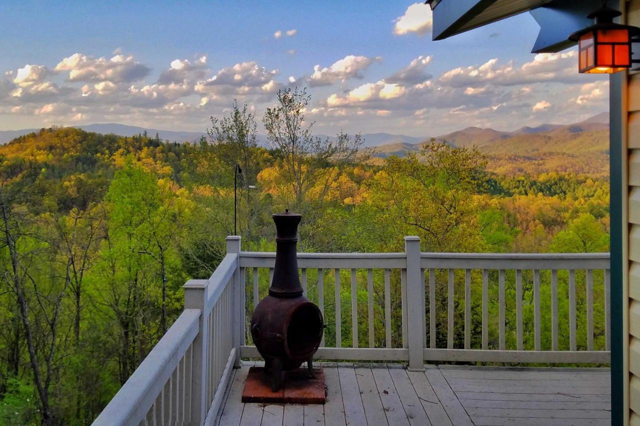Secluded Mountain Home With Stunning Views And Deck! Bryson City Exterior foto