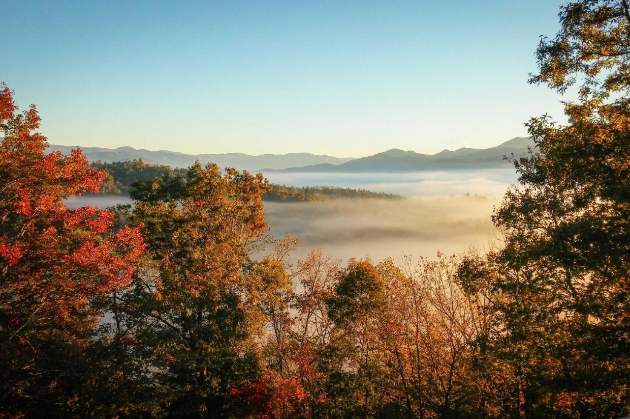 Secluded Mountain Home With Stunning Views And Deck! Bryson City Exterior foto