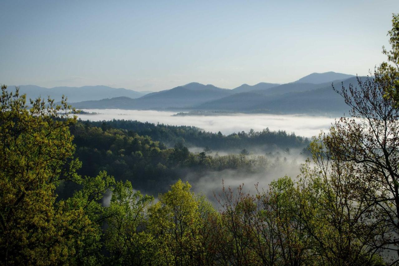 Secluded Mountain Home With Stunning Views And Deck! Bryson City Exterior foto